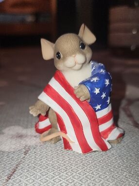 Charming Tails Wrapped With Pride Figurine